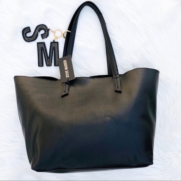 Steve Madden - Black BGEMMA Tote Bag - Picture 2 of 5